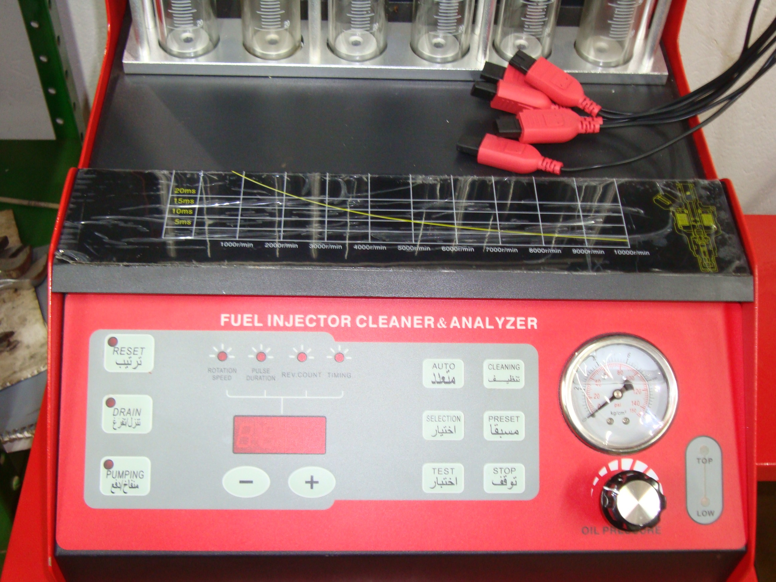 TESTE INYECTORES NAFTA